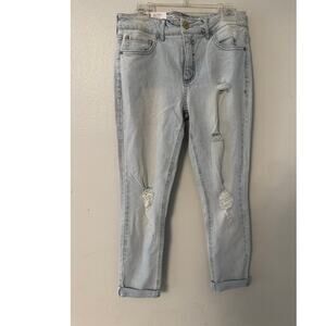 Seven7 weekend slim fit jeans slim straight leg women's 6 NWT